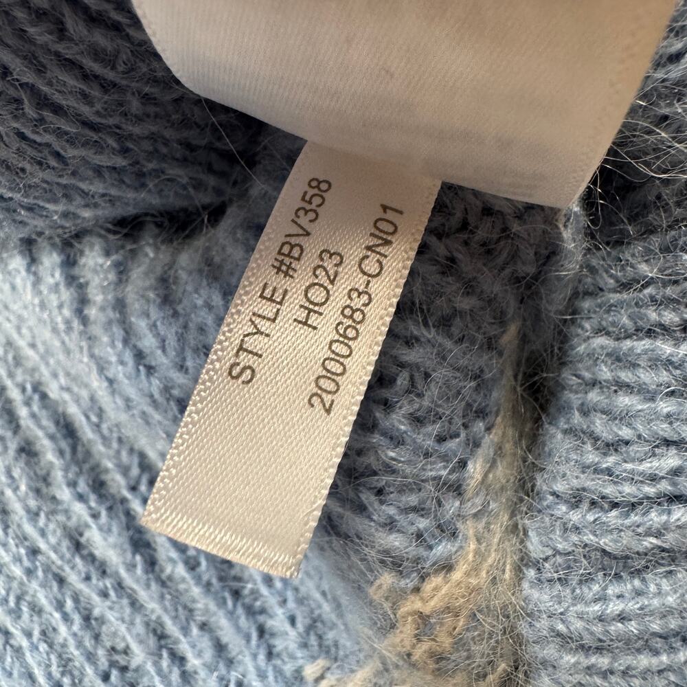 J.Crew Fair Isle Half-Zip Sweater Brushed Yarn Lash Knit Alpaca Wool Blend XL - Picture 9 of 16
